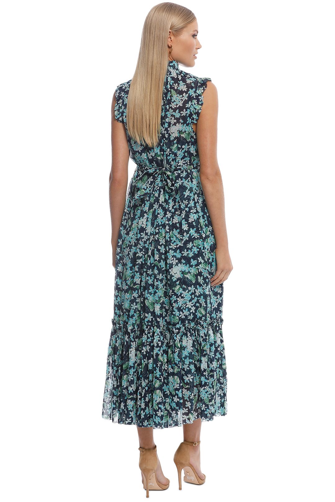 Moncur frill wrap best sale dress