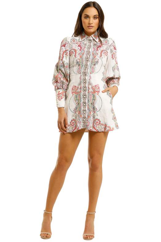 ninety six shirt short dress Ninety-Six Shirt Dress by Zimmermann for Rent