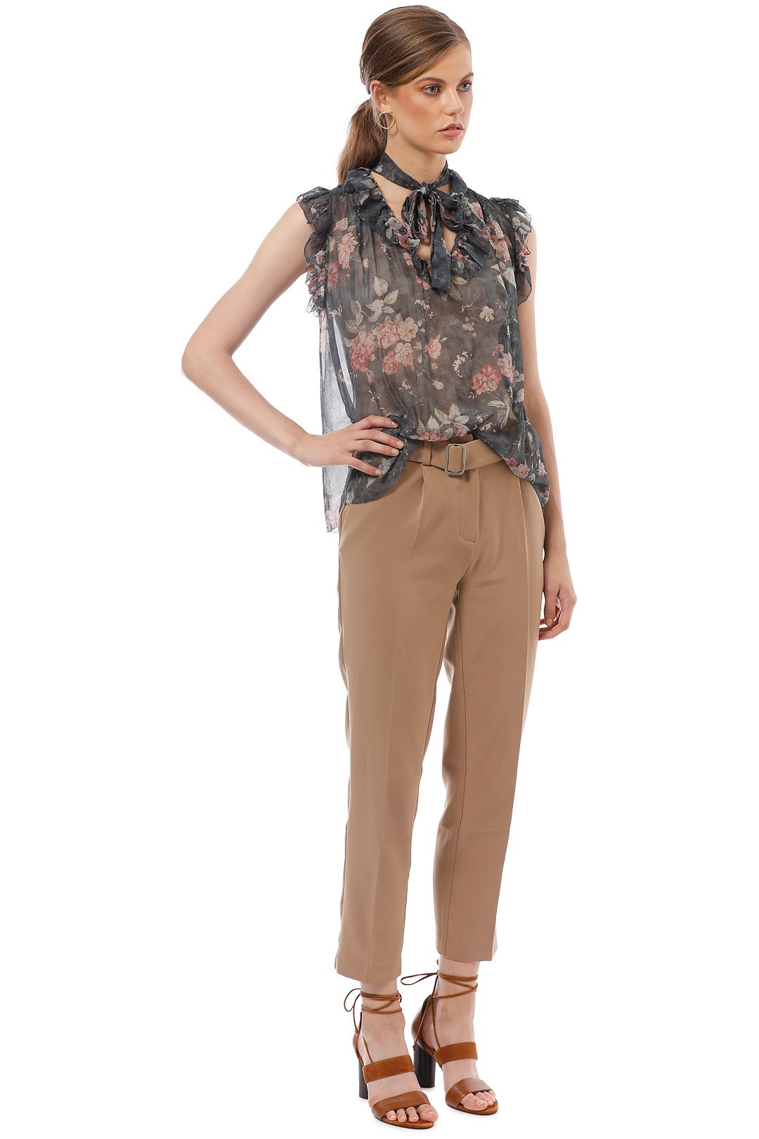 Zimmermann unbridled frill dress cheap