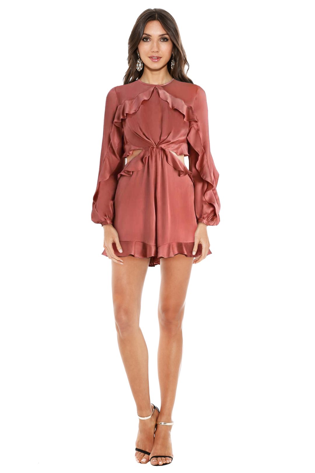 Zimmermann red playsuit 2025