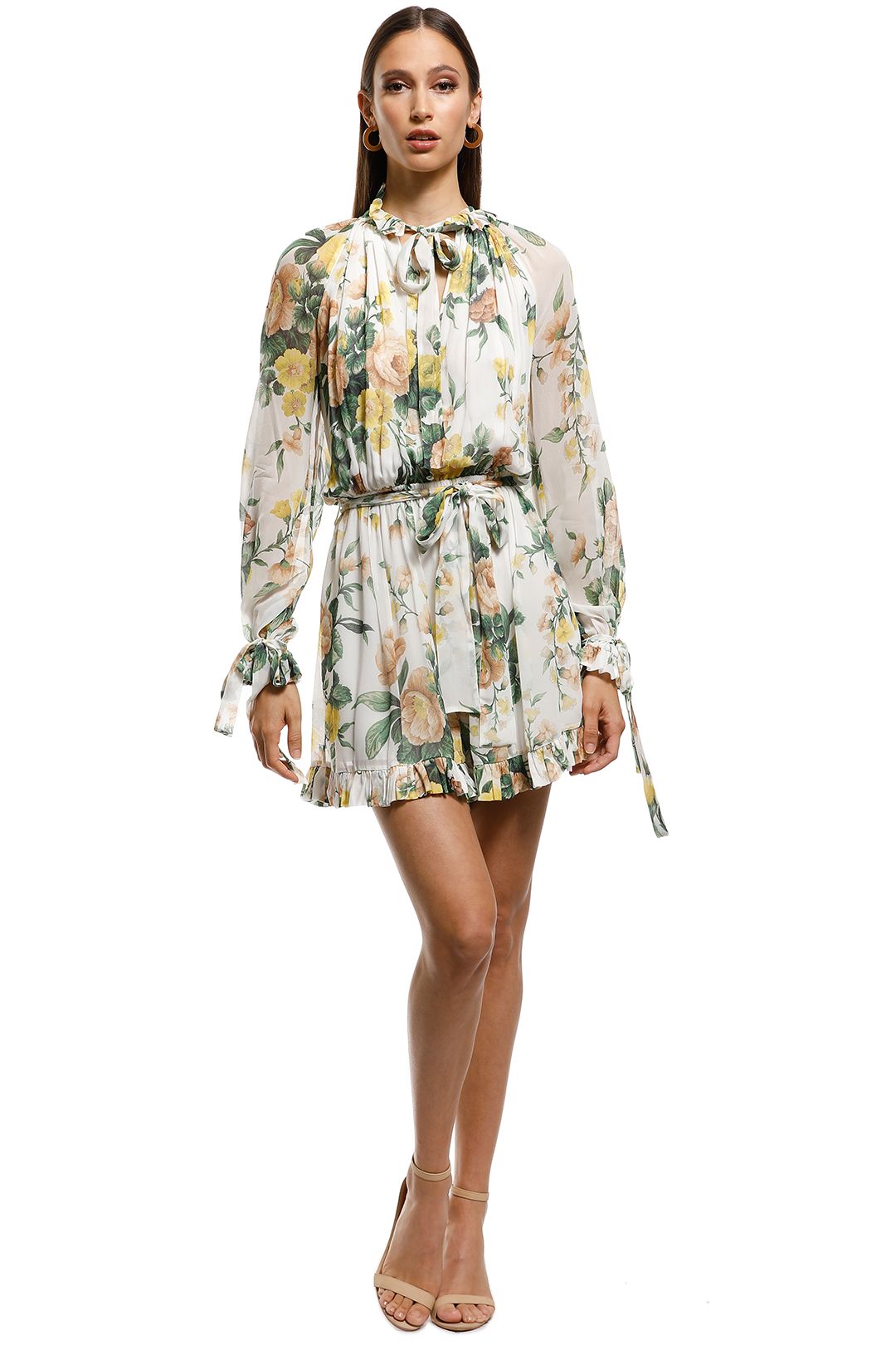 Zimmermann zippy necktie best sale dress