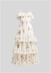 Zimmermann - Heathers Floral Pin Tuck Dress