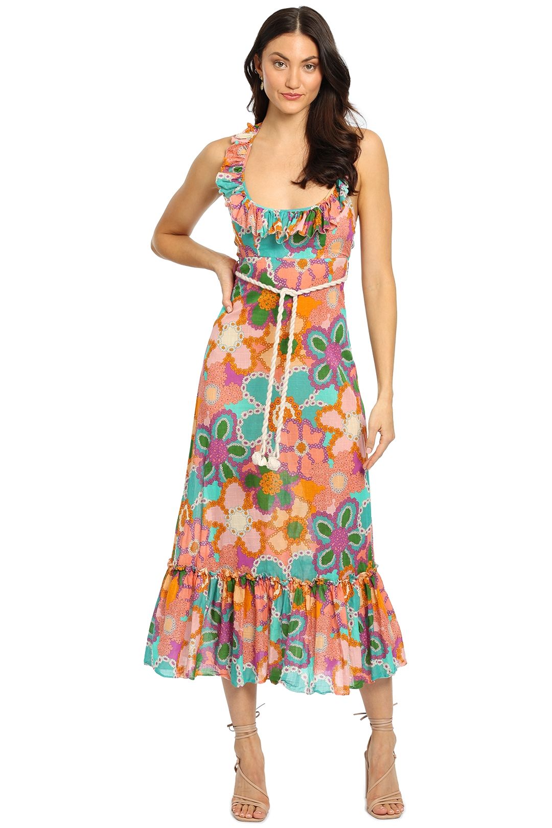 By johnny discount petal punch dress