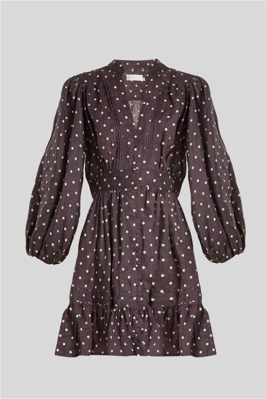 Buy Prima Polka Dot Dress | Zimmermann | GlamCorner
