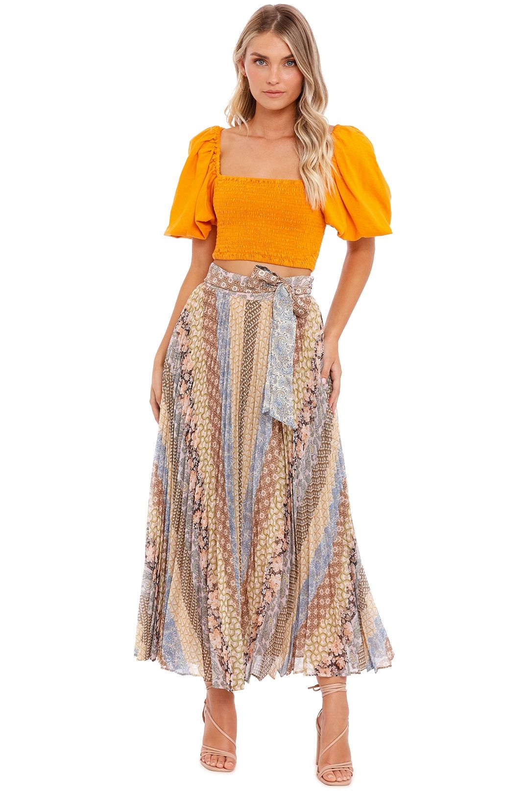 Zimmermann Sunray Skirt pleat