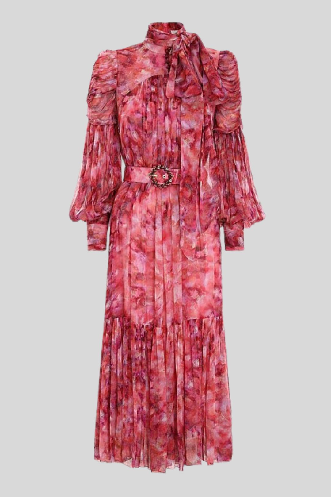 Zimmermann Kaleidoscope Tie Neck Gown