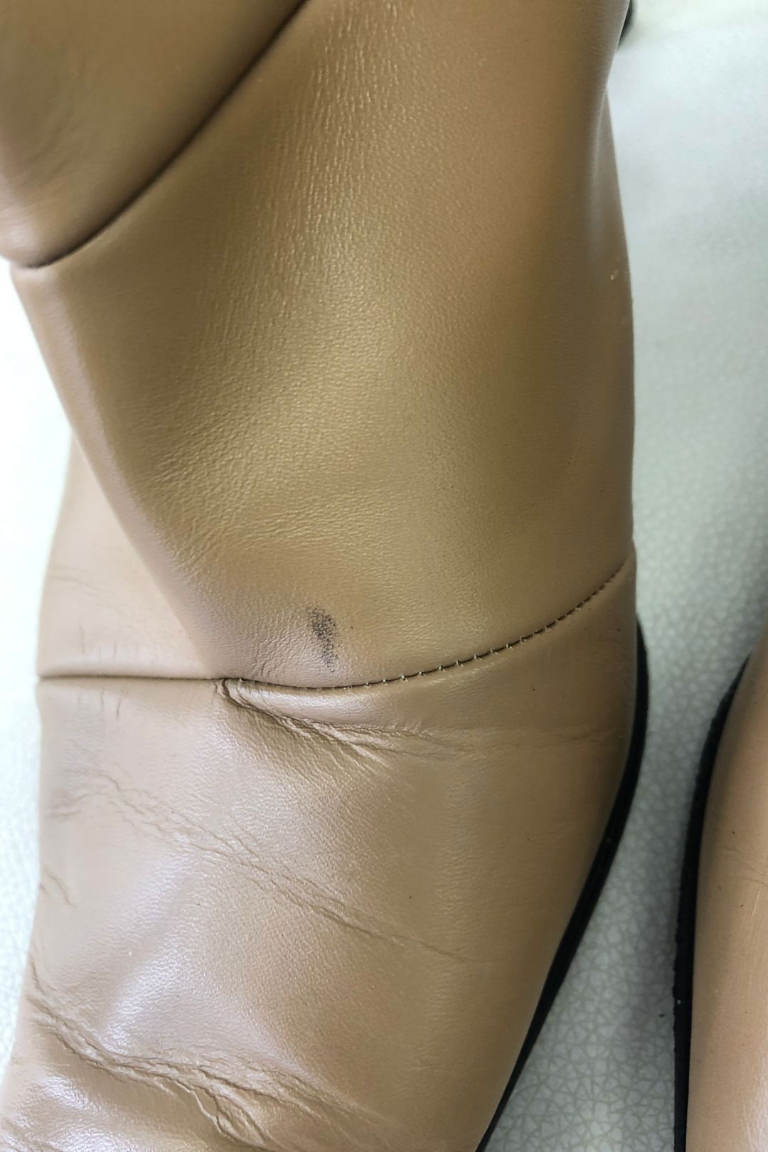 Zomp Shoes - Light Tan Square Toe Ankle Bootie